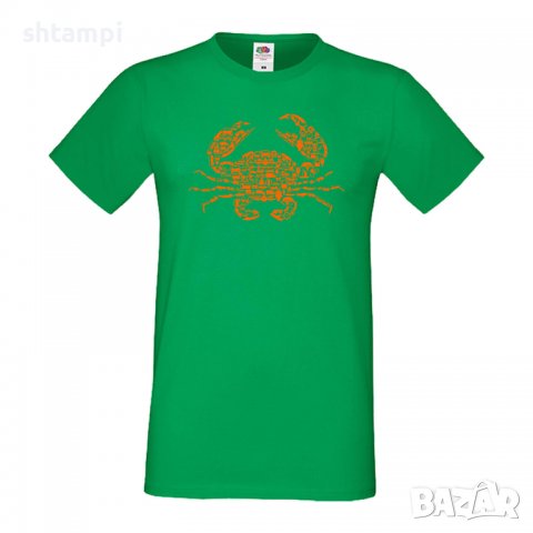 Мъжка тениска Crab,Животно Рак,Изненада,Подарък,Празник , снимка 11 - Тениски - 36813337