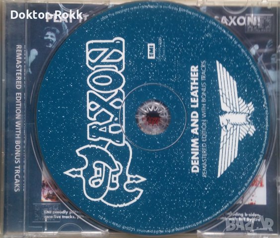 Saxon – Denim And Leather (2009, CD), снимка 3 - CD дискове - 43188336