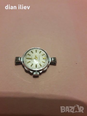 Стар дамски механичен часовник -Чайка , снимка 5 - Антикварни и старинни предмети - 26716609