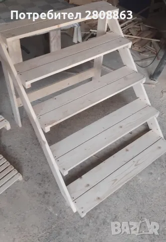 Етажерка цветарник, снимка 4 - Декорация за дома - 47709780