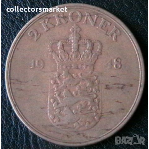 2 крони 1948, Дания