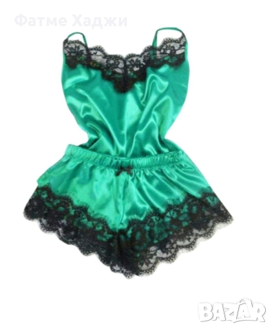 Елегантна дамска пижама, снимка 2 - Пижами - 52542663