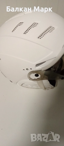 Ски/сноуборд каска Alpina Jump 2.0 HM, S2, White Matt, размер L (59–61 см), снимка 3 - Зимни спортове - 52403902