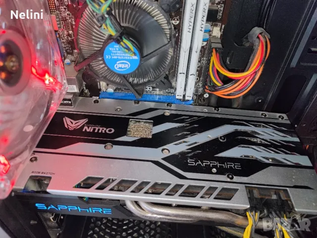 Геймърски компютър Intel core i5 4690 / RX 580 8GB / 16GB RAM, снимка 5 - Геймърски - 49774057