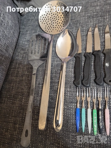 Сбор от прибори , снимка 8 - Прибори за хранене, готвене и сервиране - 53492801