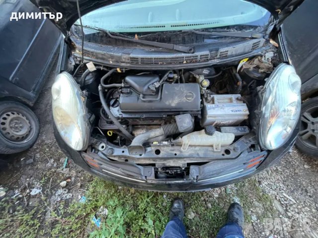 nissan micra k12 1.3 i на части нисан микра к12 1.3 бензин , снимка 3 - Автомобили и джипове - 47453920