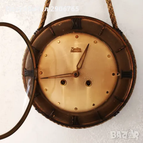 Часовник стенен с гонг Zentra работещ, снимка 15 - Антикварни и старинни предмети - 48908612