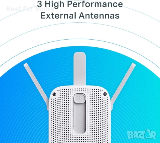 TP-Link AC1750 WiFi разширител, снимка 7 - Ресийвъри, усилватели, смесителни пултове - 52346695
