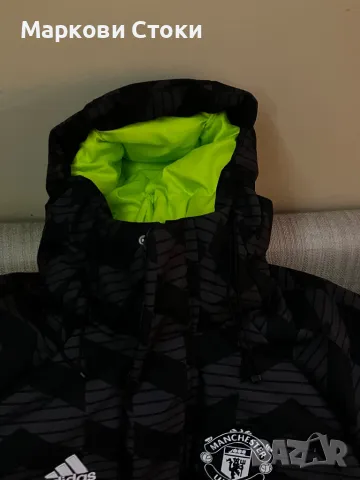 Зимно дълго яке Nike Manchester  United , снимка 4 - Якета - 47959967