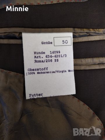 Намалявам 60 Lanificio F.lli Cerruti Dal 1881 Superissimo сако, снимка 6 - Сака - 27495877