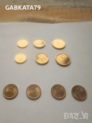 1999 стотинки UNC, снимка 5 - Нумизматика и бонистика - 53063018