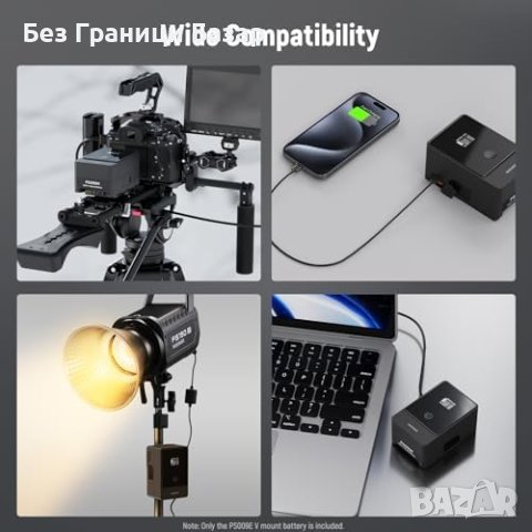 Нов NEEWER  Бързо Зареждане Множество Портове Мини Батерия За Видео Камера, снимка 3 - Чанти, стативи, аксесоари - 43194064