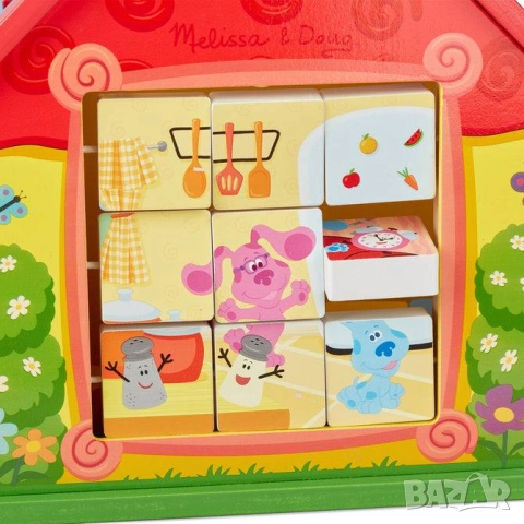 Дървена къщичка с активности Blue's Clues and You, снимка 3 - Образователни игри - 52296328
