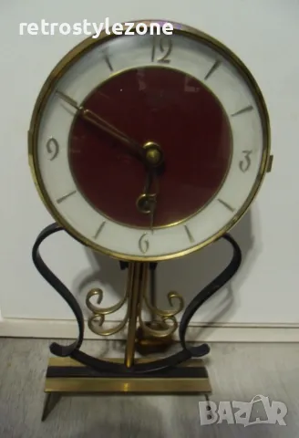 № 7818 стар настолен часовник  - Orfac, снимка 5 - Антикварни и старинни предмети - 48562990