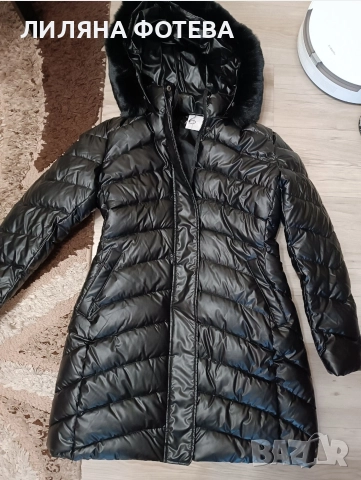 Зимно кожено яке -90лв, снимка 2 - Якета - 52709518