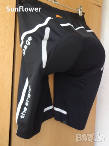 Чисто нов дамски черен вело клин Montura, размер S