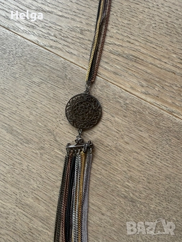 Изискано колие Италия, снимка 2 - Колиета, медальони, синджири - 52118994