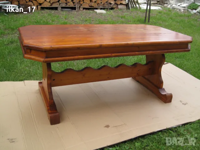 Маса Холна Масивна Баварска Много здрава внос от Германия В Олично състояние изцяло Масив!, снимка 7 - Маси - 50057576