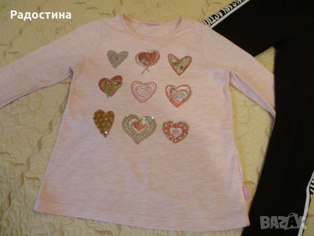 Комплект от блузка и клин размер 128, снимка 2 - Детски комплекти - 26945553