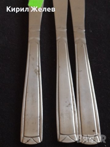 Три стари ножа с маркировка ACIER INOX перфектно състояние за КОЛЕКЦИЯ ДЕКОРАЦИЯ 42149, снимка 2 - Други ценни предмети - 43819132