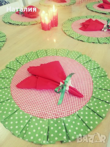 Двулицева подложка за маса, снимка 4 - Покривки за маси - 43099847