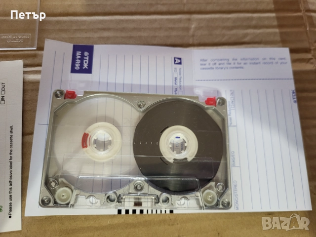 TDK MA-R90  !!!!обложката не е Оригинал-Принт, снимка 4 - Аудио касети - 46566358