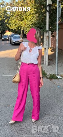 Страхотен розов панталон, снимка 3 - Панталони - 37271565