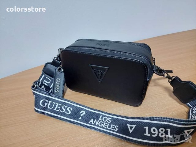 Черна чанта Guess   код SG319, снимка 3 - Чанти - 34616599