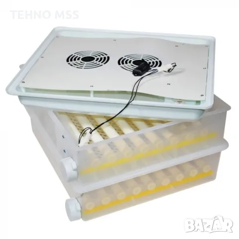 ПРОМО Люпилня, Автоматичен инкубатор MS-120 яйца (DC 12V / AC 220V), снимка 3 - За птици - 47542142
