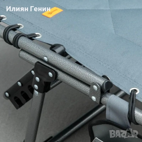 Сгъваем шезлонг с възглавница, 5-степенна облегалка, снимка 5 - Градински мебели, декорация  - 51648230