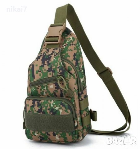 ново мъжка чанта тактическа лов туризъм стрелба с джоб вода, снимка 5 - Чанти - 37640431