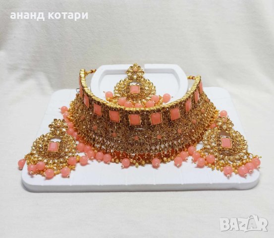 Комплект - обеци, колие,тика -7