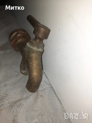 Ретро месингова канелка , снимка 2 - Напояване - 48451608