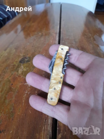 Стар джобен нож,ножче,ножка #117, снимка 3 - Антикварни и старинни предмети - 50633605