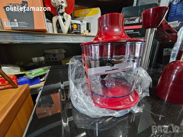 Пасатор, чопър и миксер Russell Hobbs Desire 3in1, снимка 3 - Чопъри и пасатори - 53341682