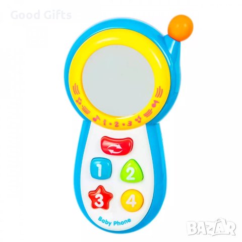 Говорещ детски телефон на български език, снимка 1 - Музикални играчки - 43130862