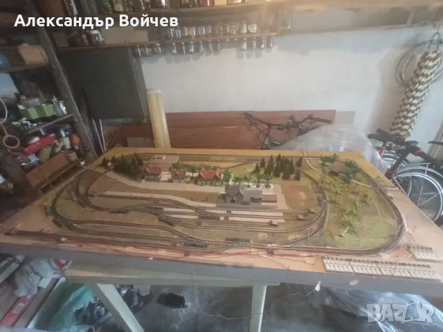 ЖП Макет в мащаб ТТ 1:120