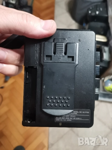 Музикален касетен плеър (WALKMEN) AIWA - made in Japan през 1983 г., снимка 3 - Аудиосистеми - 51716138