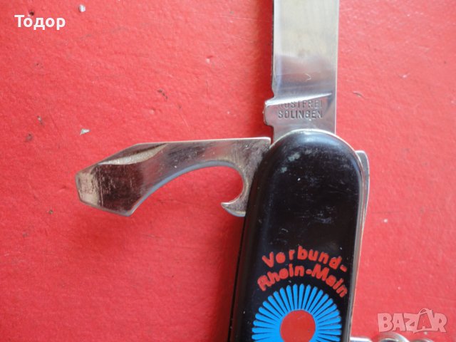 Многофункционален нож ножка Solingen, снимка 2 - Ножове - 40059384