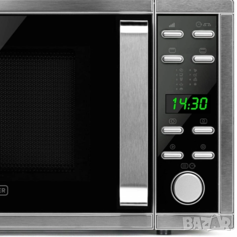 Микровълнова с грил и конвекция Black+Decker BXMZ900E – 25L, 900W, автоматични програми, дигитален д, снимка 4 - Друга електроника - 51926329