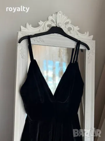 Черна къса рокля , снимка 2 - Рокли - 49490001