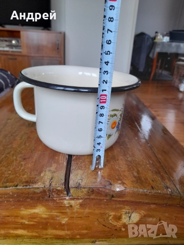 Старо емайлирано гърне,Цокало, снимка 6 - Други ценни предмети - 52226692