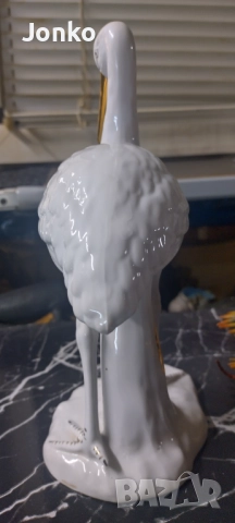 Статуетка щъркел Fena Porzellan, снимка 9 - Антикварни и старинни предмети - 52149813
