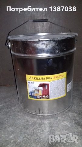 Черна блажна боя - бака