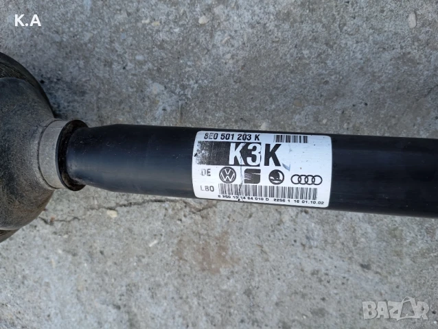 Задни полуоски Audi A4 B6 2.5 180 quattro, снимка 5 - Части - 50717120