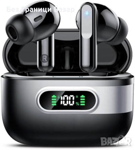 Нови Bluetooth 5.3 Hi-Fi Слушалки, 42H Възпроизвеждане, ENC Шумопотискане