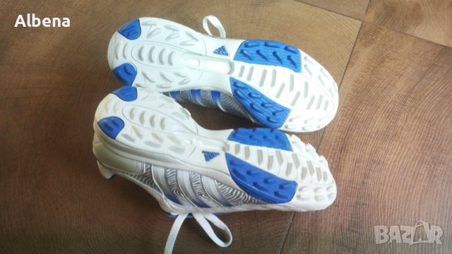 Adidas Predator Astro Turf Размер EUR 39 1/3 / UK 6 стоножки естествена кожа 33-14-S, снимка 14 - Детски маратонки - 43537522