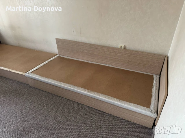 Две единични легла и голяма ракла, снимка 4 - Спални и легла - 50566121