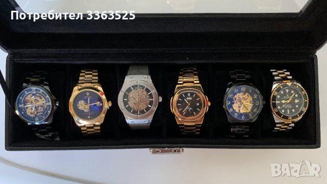 Нов мъжки часовник, снимка 5 - Мъжки - 43794871