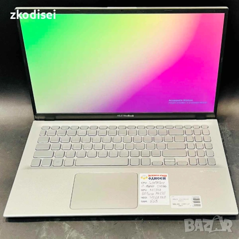 Лаптоп ASUS VIVOBOOK X512J 15,6 Инча, снимка 3 - Лаптопи за дома - 53493145